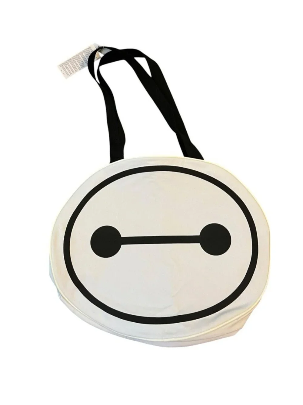 Walt Disney World Big Hero 6 Baymax Canvas Oversized Tote Bag Retro Parks NWT